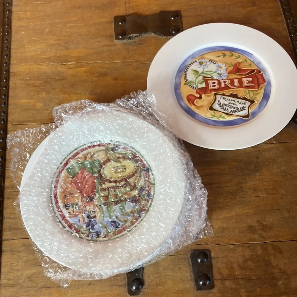 Restoration Hardware cheese plates NIB